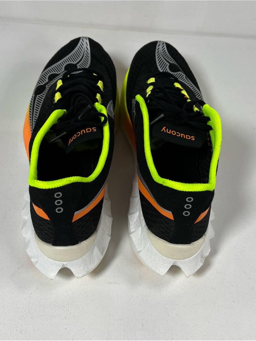 Saucony Endorphin Pro 4 S20939-343 Running Shoes Black Mesh Yellow Men’s 12.5 - Picture 7 of 12